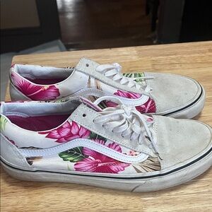 Vans Floral Canvas Sneakers